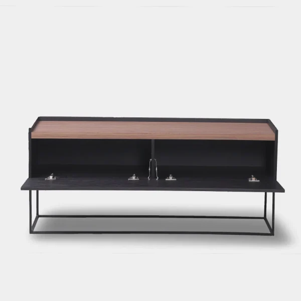Farkins Tv Stand With Open Cabinet - Image 4